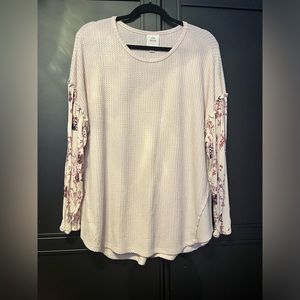 Knox Rose Floral Detail Tee, XXL